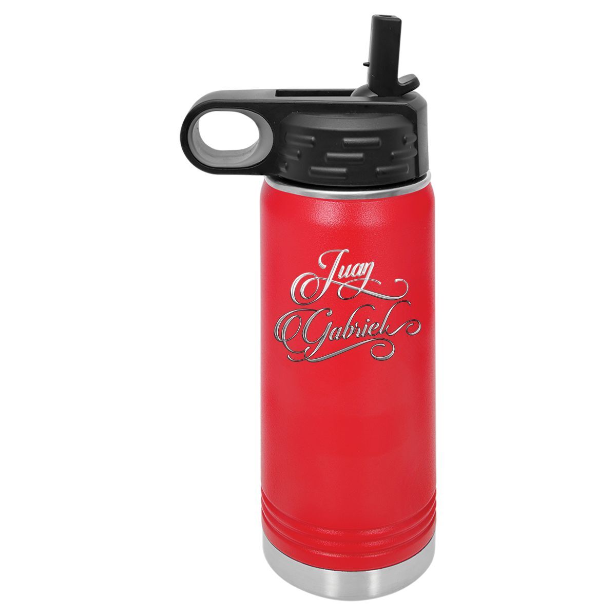 Botella de agua Polar Camel grabada con láser