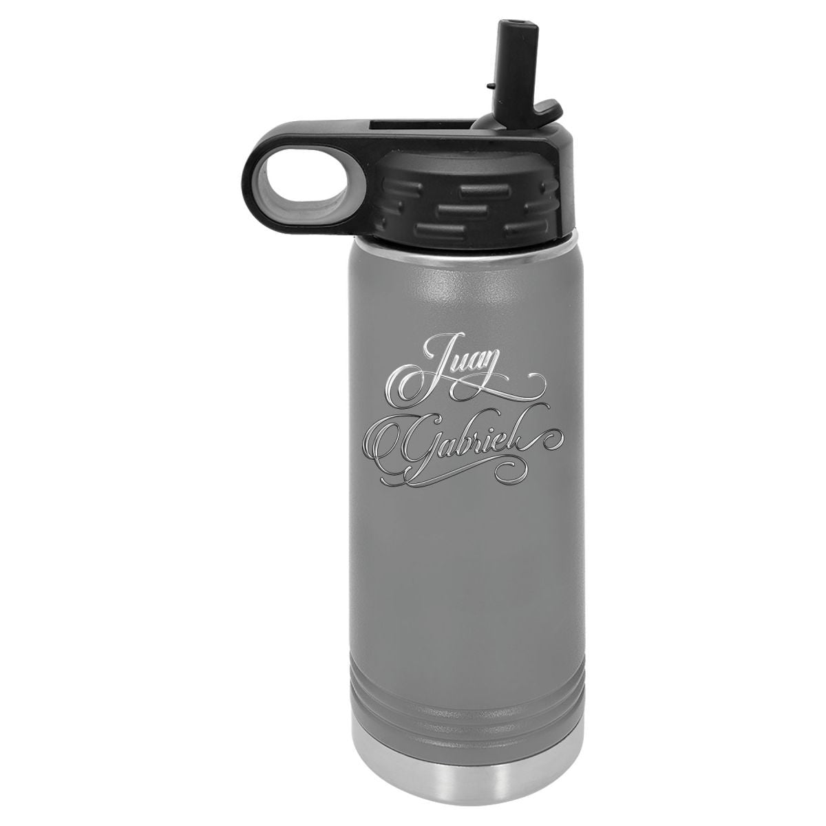Botella de agua Polar Camel grabada con láser