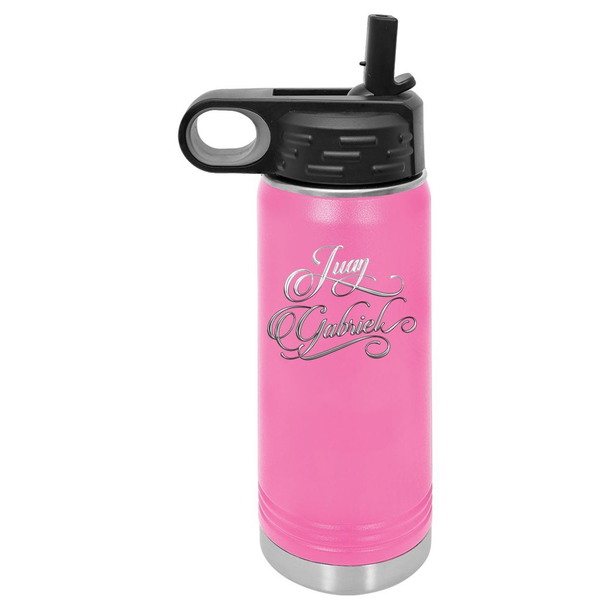Botella de agua Polar Camel grabada con láser