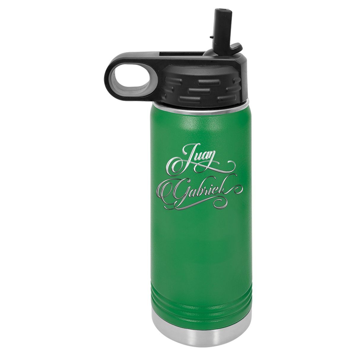 Botella de agua Polar Camel grabada con láser