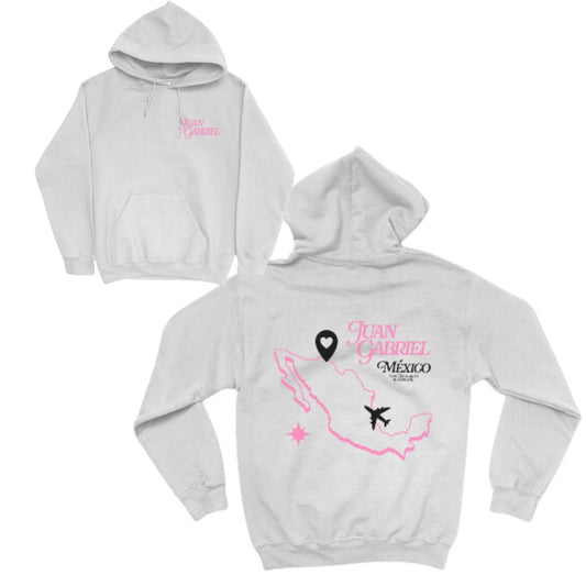 Map Zip Hoodie