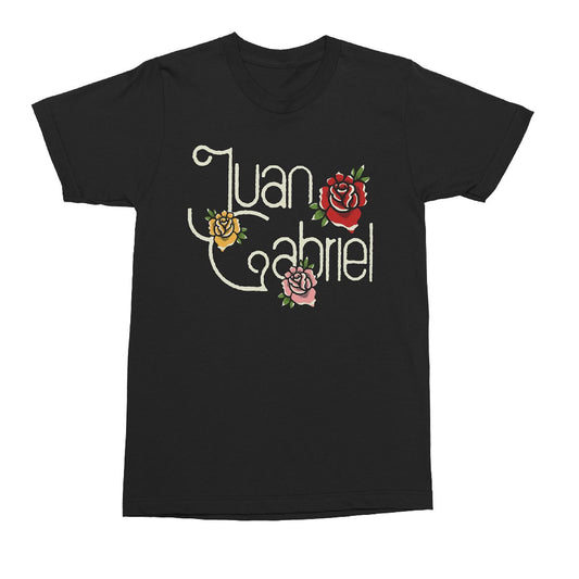 Camiseta negra Juan Gabriel Roses