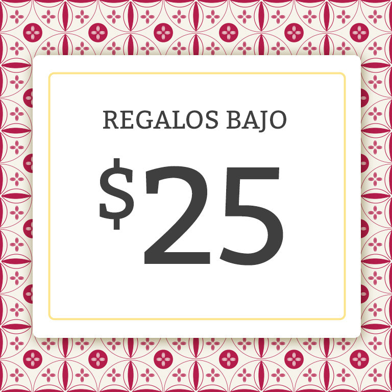 Regalos bajo $25