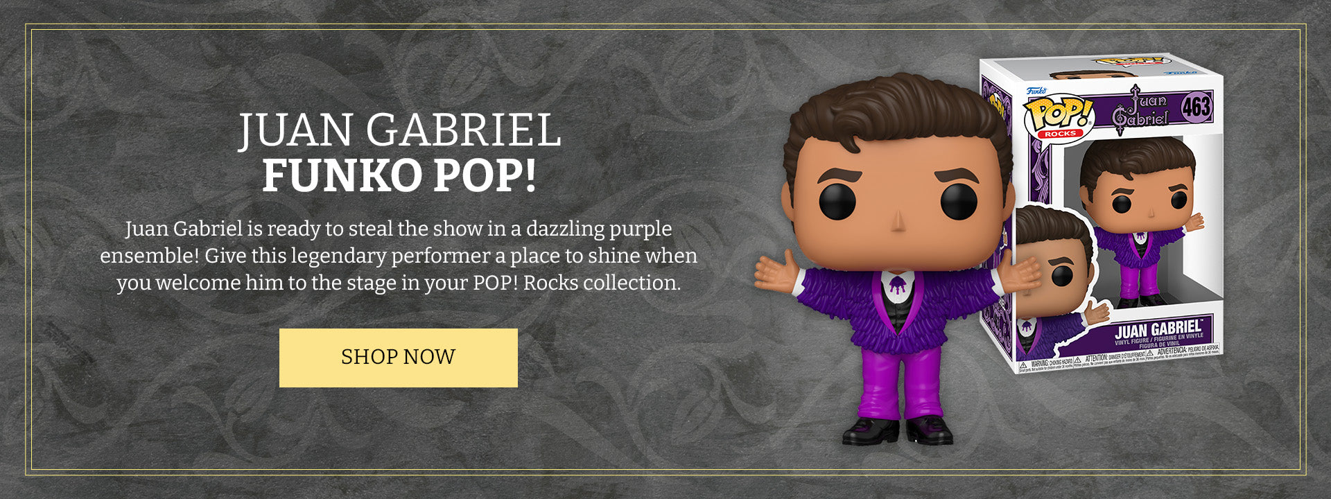 Juan Gabriel Funko Pop Now Available