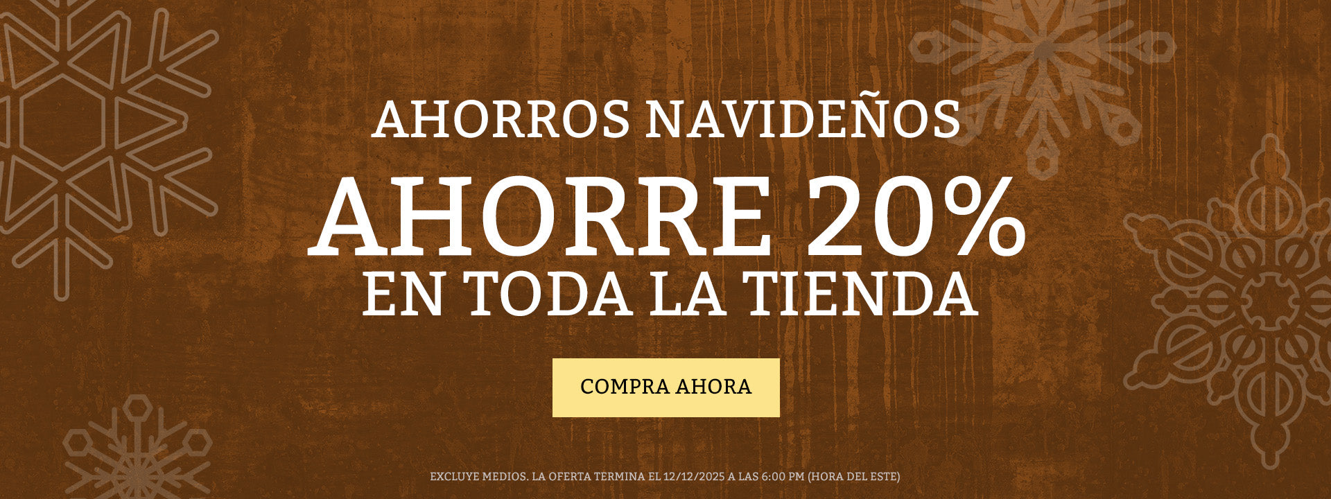 Holiday Sale | Up to 20% Off Storewide | Sale Ends 12/12/2025 6:00 PM ET