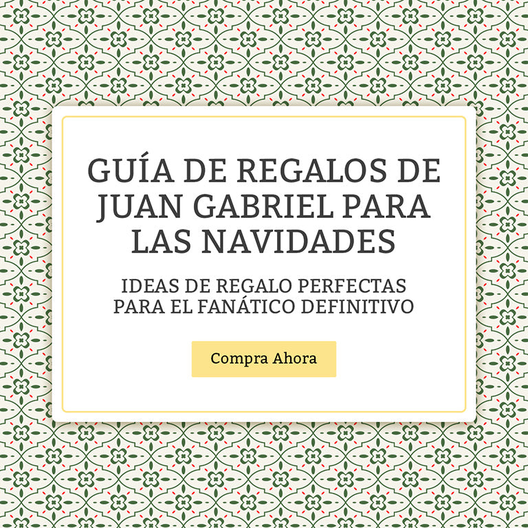 Guía de regalos de Juan Gabriel para las navidades