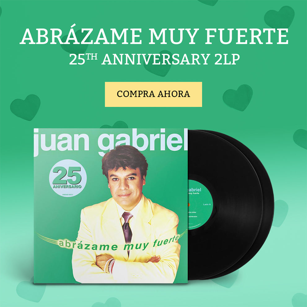 Abrazame Muy Fuerte. 25th Anniversary LP. Compra Ahora